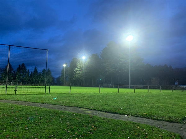 Sportveld verlichting 10-2020